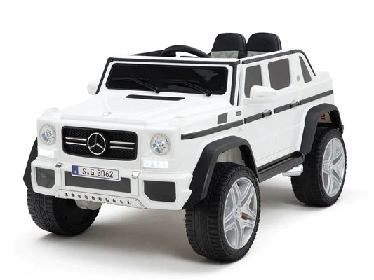 Licensed 2025 12V 10AH Mercedes Benz Maybach  Landaulet G650 Upgraded 1 Seater Ride On Car | Leather Seat | Rubber Tires | 4x4 | Remote