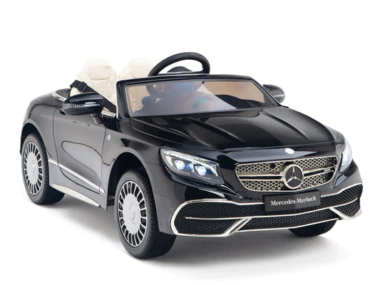 Licensed 2025 Mercedes Maybach S650 1 Seater 12V Upgraded Ride On Car | Leather Seat | Rubber Tires | Remote