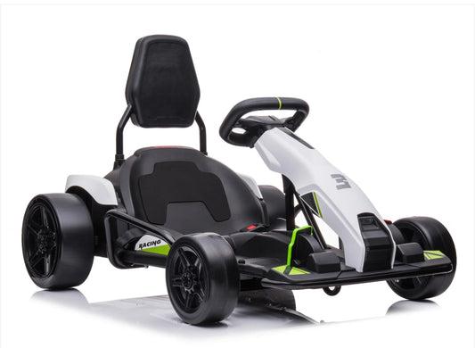 2025 Very Powerful 24V Big Kids 1 Seater Super Speed Drifting Go-Kart | Rubber Wheels | 6-10Mph