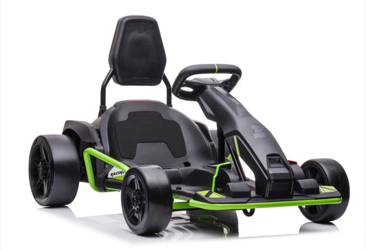 2025 Very Powerful 24V Big Kids 1 Seater Super Speed Drifting Go-Kart | Rubber Wheels | 6-10Mph