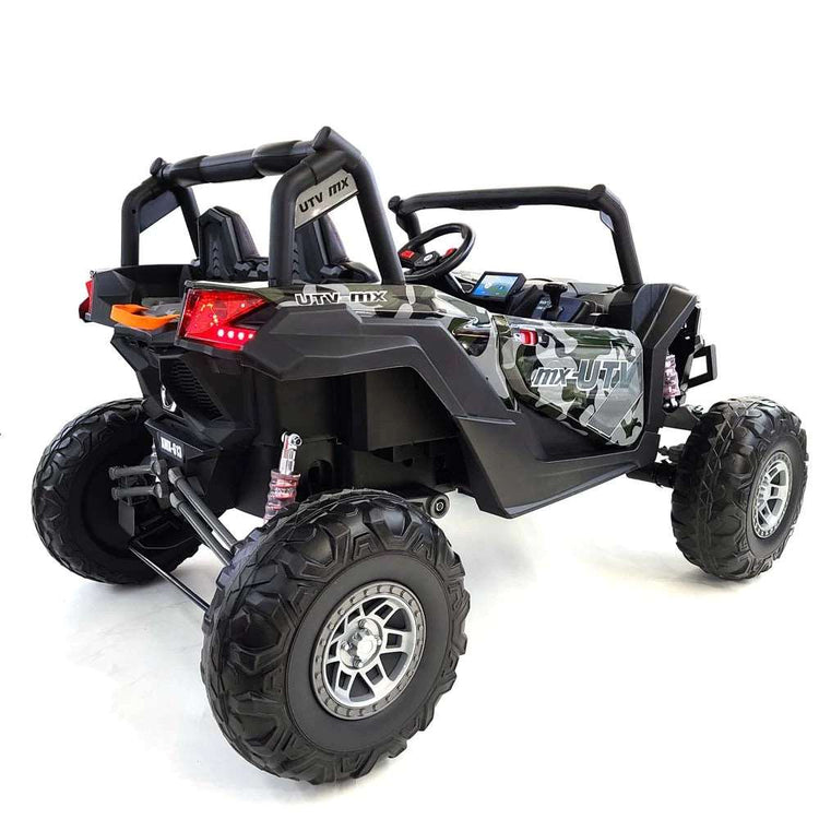 2024 Upgraded UTV MX613 XXL 4x4 | 24V | 2 Seater Ride-On | TV Mp4 Screen | Leather Seats | Rubber Tires | Remote