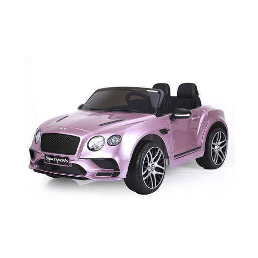 Licensed Upgraded 2025 Bentley Continental 12V | 2 Seater Ride-On | Leather Seats | Rubber Tires | Remote