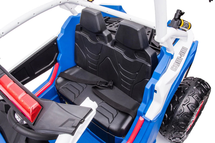 New 2025 Item 24V Freddo Police Upgraded UTV 2 Seater Ride On | 4x4 | Leather Seats | Rubber Tires | Remote