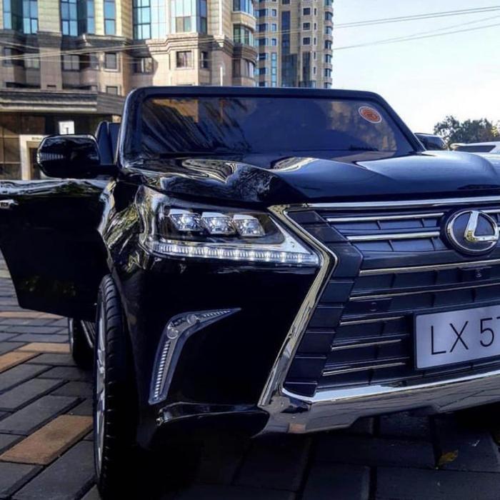 Licensed 2025 Lexus LX570 Ride On Upgraded XXL | Leather Seats | 24V | TV | Rubber Tires | 2 Seater | 4x4 Ride-On | Remote | Pre Order