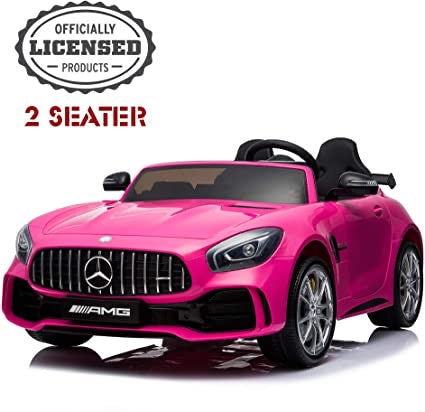 Licensed 2025 Mercedes GTR 2 Seater Kids Ride-On Upgraded | 12V | Leather Seats | Rubber Tires | Remote