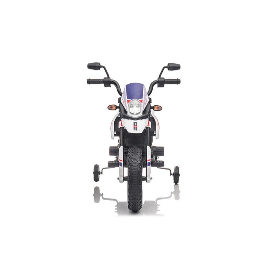 New 2025 Licensed Upgraded Aprilia 1 Seater 12V Motorcycle W Training Wheels | LED Lights | Ages 3-8 | Remote