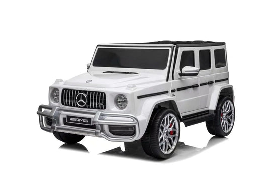 Licensed 2025 Mercedes GWagon G63 Upgraded | 2 Seater | 24V | 4x4 Kids Ride-On | Leather Seats | Rubber Tires | Remote